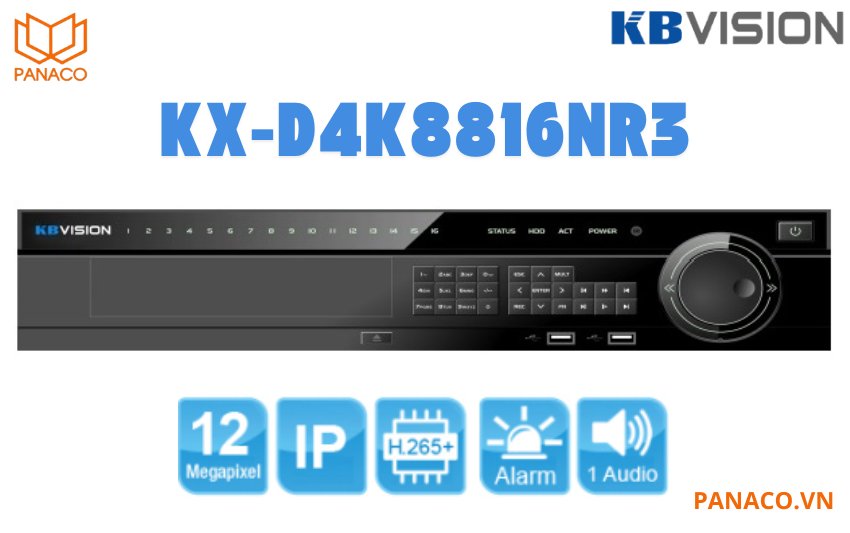 Đầu ghi hình Kbvision KX-D4K8816NR3