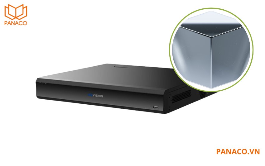 Đầu ghi hình Kbvision làm từ chất liệu kim loại bền bỉ