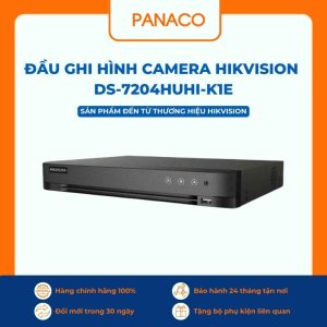 Đầu ghi Hikvision Analog 4 kênh DS-7204HUHI-K1/E