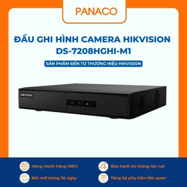 Đầu ghi Hikvision 8 kênh Analog DS-7208HGHI-M1