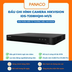 Đầu ghi hình HIKVISION 8 kênh ACUSENSE iDS-7208HQHI-M1/S