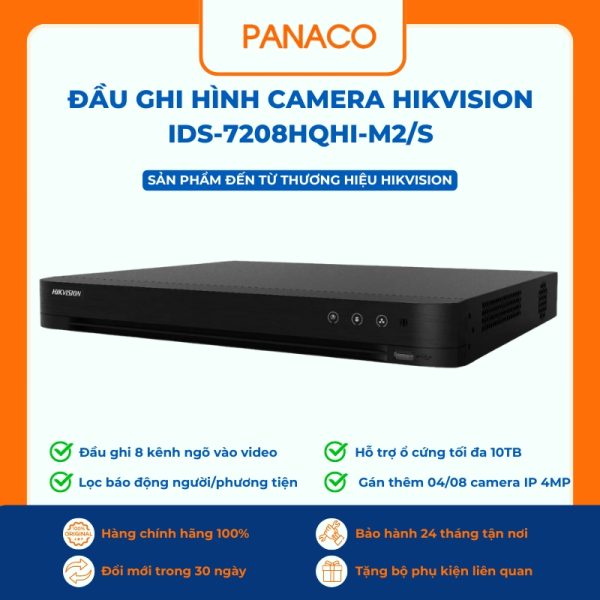 Đầu ghi hình Hikvision 8 kênh iDS-7208HQHI-M2/S
