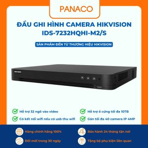 Đầu ghi hình HIKVISION 32 kênh ACUSENSE iDS-7232HQHI-M2/S