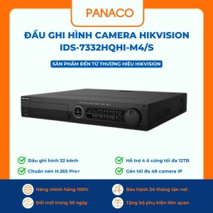 Đầu ghi hình HIKVISION 32 kênh ACUSENSE iDS-7332HQHI-M4/S