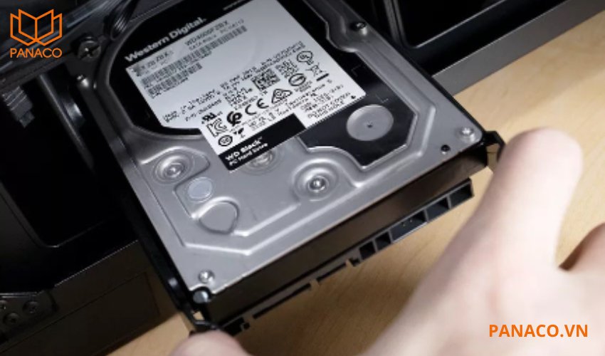 Đầu ghi hình hỗ trợ ổ cứng với dung lượng lên đến 6TB