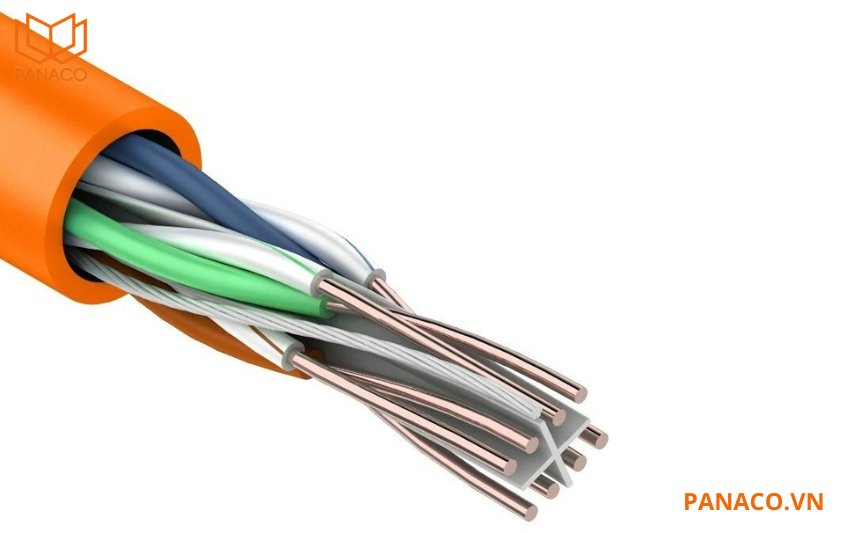 Dây cáp được trang bị lớp vỏ bọc PVC với độ dày lên đến 0.55±0.05 mm