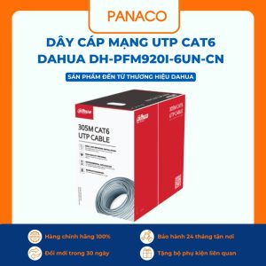 Dây cáp mạng UTP CAT6 chính hãng DAHUA DH-PFM920I-6UN-CN