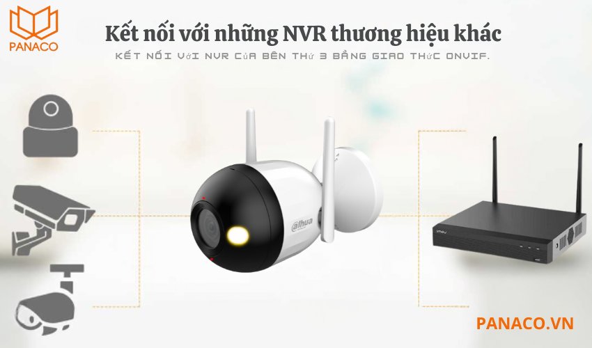 Dễ dàng kết nối camera an ninh Dahua với các thiết bị khác