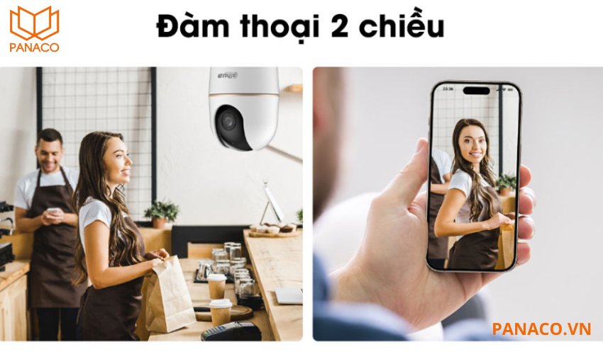 Dễ dàng trò chuyện với người thân thông qua camera