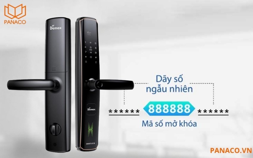 Demax EL666 BN tích hợp tính năng mở khóa bằng mật mã