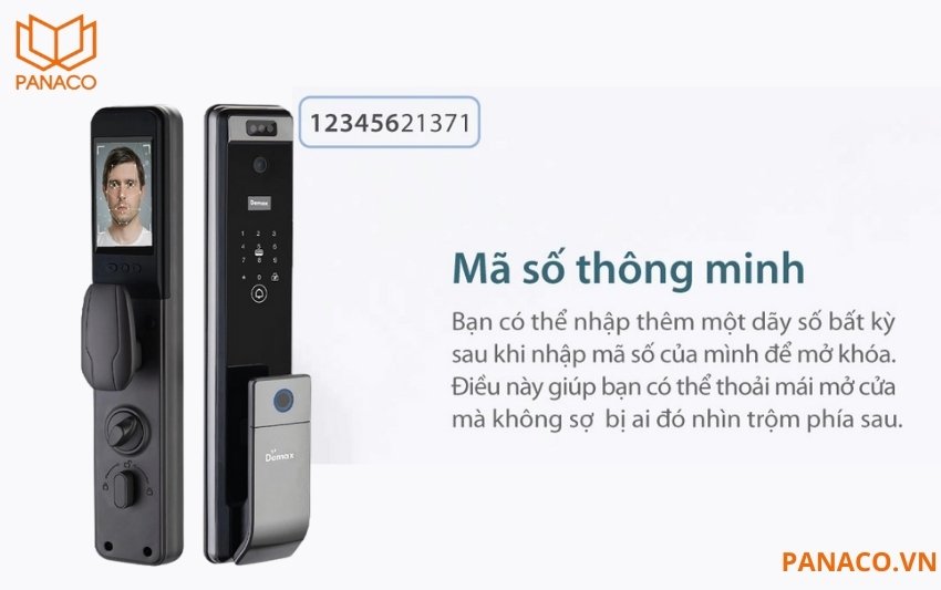 Demax SL916 GS hỗ trợ mở khóa bằng mật mã