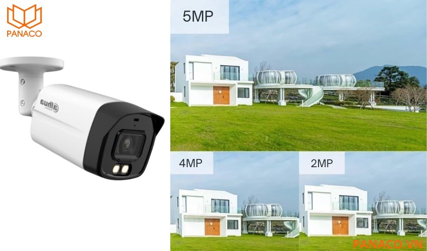 Độ phân giải 5MP trên camera Dahua giúp quan sát rõ ràng