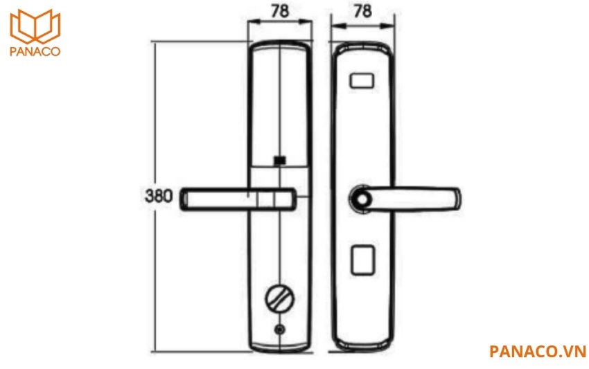 Yêu cầu lắp đặt của khóa cửa Demax EL666 RM
