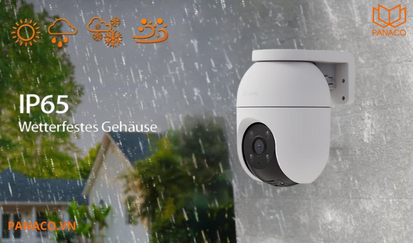 Ezviz ngoài trời chịu được điều kiện thời tiết khắc nghiệt