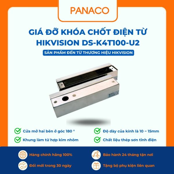 Giá đỡ cho khóa chốt điện từ HIKVISION DS-K4T100-U2