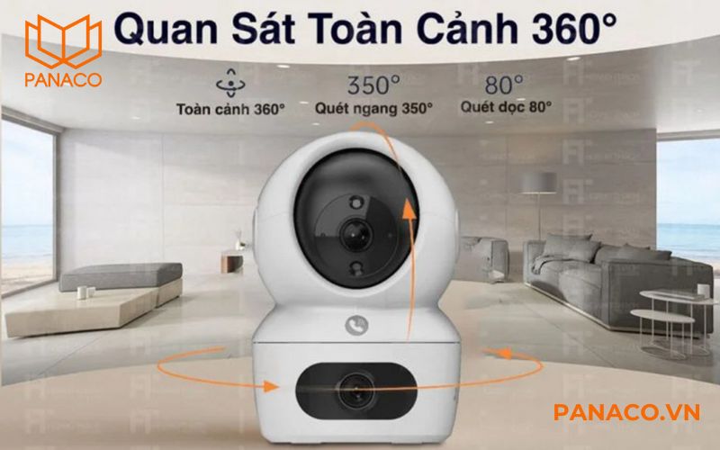 Góc quan sát của EZVIZ H7C