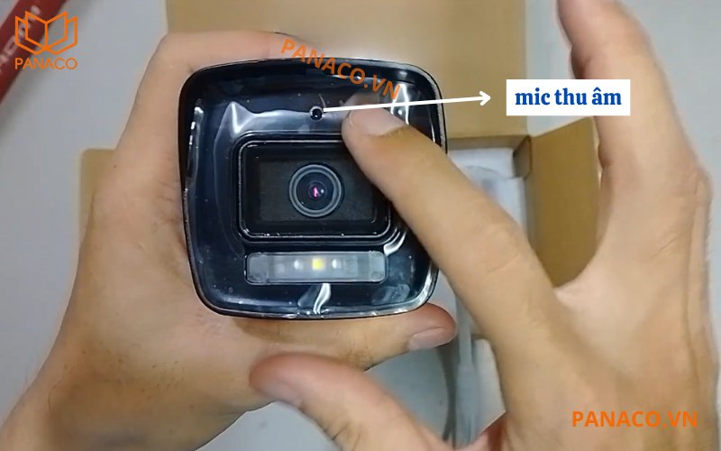 Hikvision DS-2CD1023G2-LIUF là camera ghi âm có tích hợp micro