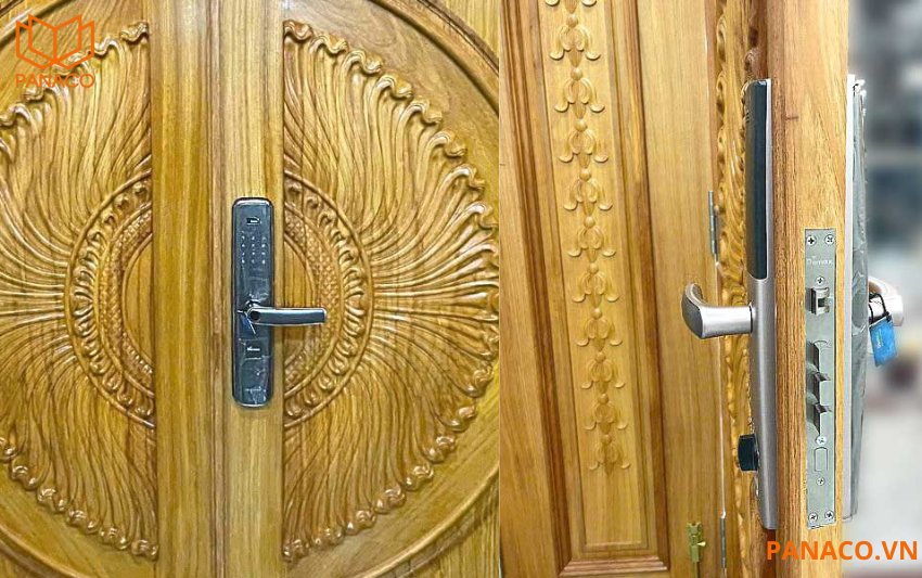 Dịch vụ lắp đặt khóa cửa Demax EL666 RM giá rẻ