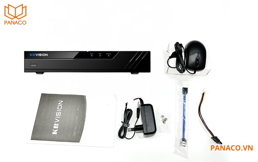 Full bộ đầu ghi IP KBvision 4 kênh KX-A4K8114N2
