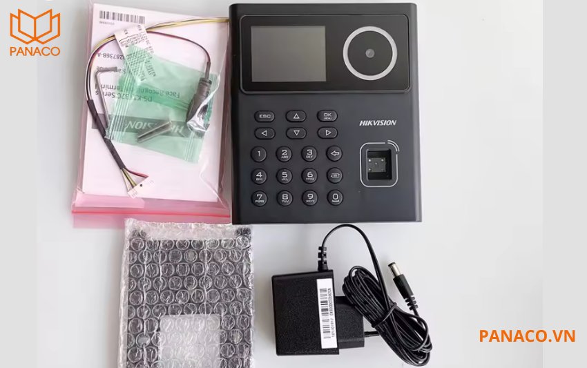 Full set máy chấm công Hikvision DS-K1T320MFWX