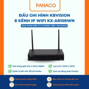 Đầu ghi wifi 4 kênh Kbvision KX-A8108WN