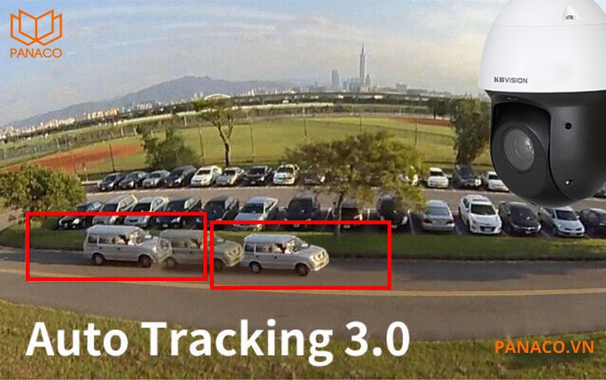 KX-C2007ePC2 trang bị tính năng auto tracking 3.0