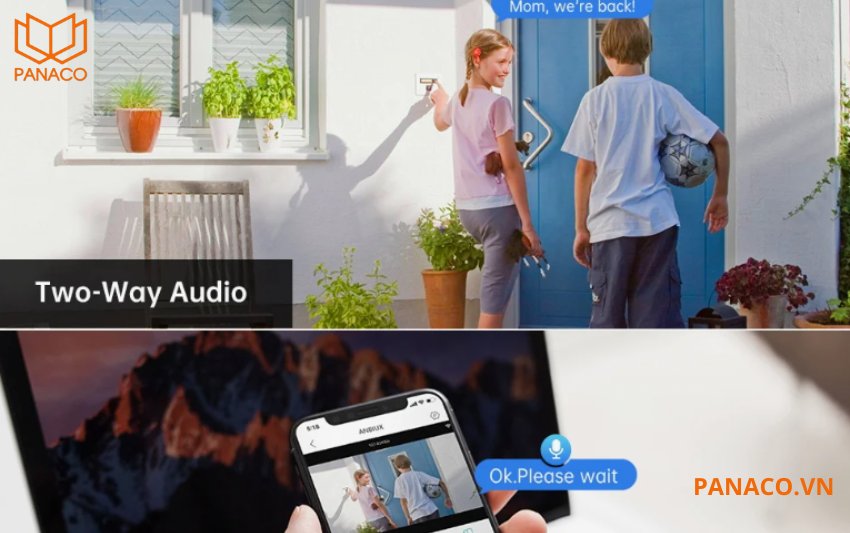 KX-C4K8116SN2 hỗ trợ đàm thoại hai chiều