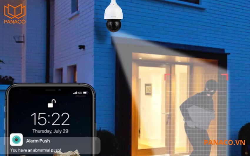 Tính năng tự động theo dõi và ghi lại các đối tượng di chuyển của camera Kbvision KX-DAi4328GPN3