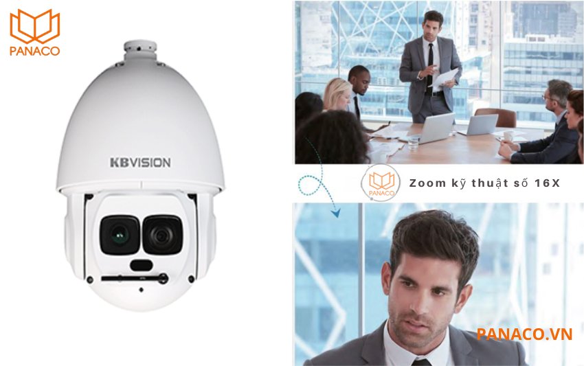 KX-E2458IRSN được trang bị zoom số 16x