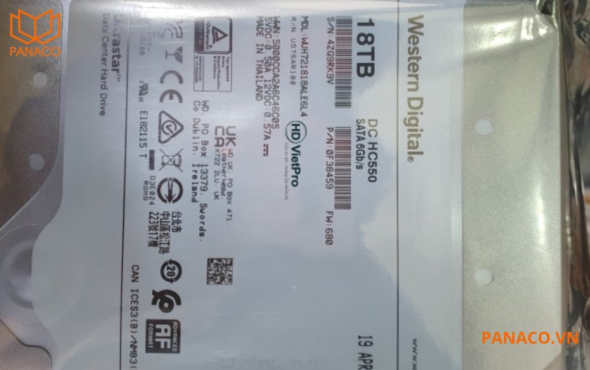 KX-F320R16ST2 hỗ trợ tối đa 16 ổ cứng 18TB