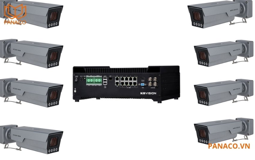 Thiết bị lưu trữ Kbvision KX-F8308TN được thiết kế chuyên dụng cho hệ thống camera giao thông