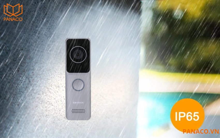 KX-VDP11GWN được thiết kế để hoạt động tốt trong mọi điều kiện thời tiết với chỉ số chống bụi nước IP65