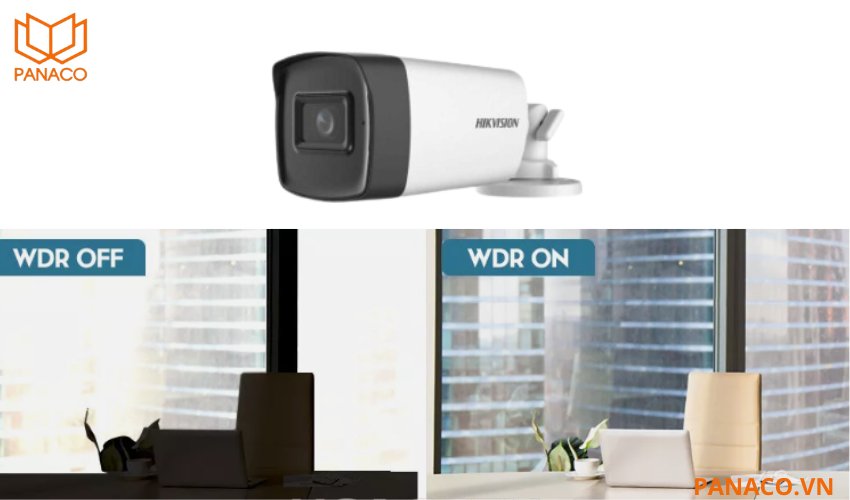 Khả năng chống ngược sáng DWDR trên camera hikvision