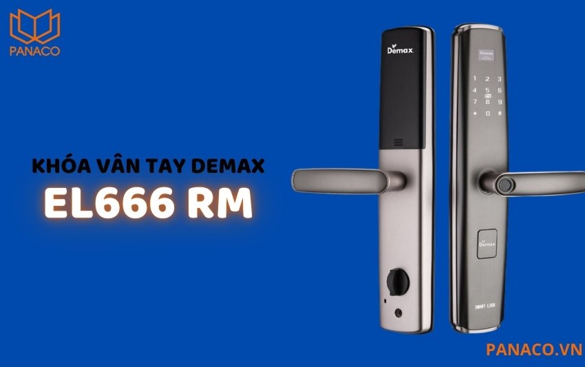 Khóa cửa Demax EL666 RM