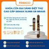Khóa cửa đại sảnh biệt thự Demax SL988 GB BRASS