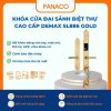 Khóa cửa đại sảnh biệt thự cao cấp Demax SL886 GOLD