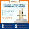 Khóa cửa đại sảnh biệt thự cao cấp Demax SL8862 GOLD