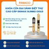 Khóa cửa đại sảnh biệt thự cao cấp Demax SL9862 GOLD