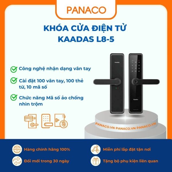 Khóa cửa điện tử Kaadas L8-5