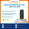 Khóa cửa điện tử vân tây Solity GG-33B