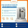 Khóa cửa kính có thanh đố, cửa gỗ PHGLOCK FG3006W