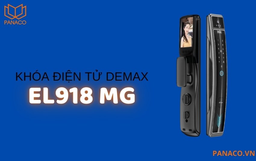 Khóa cửa nhận diện khuôn mặt Demax EL918 MG