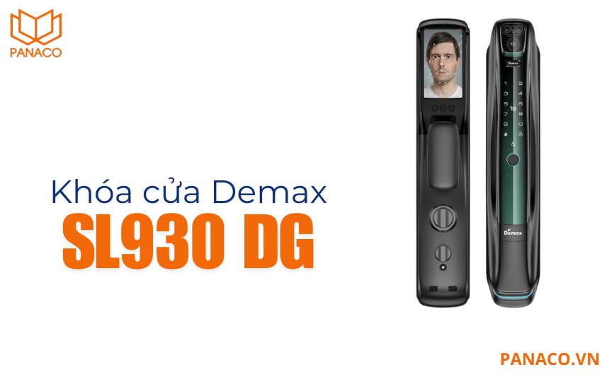 Khóa cửa nhận diện khuôn mặt cao cấp Demax SL930 DG