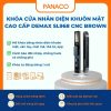 Khóa cửa nhân diện khuôn mặt cao cấp Demax SL968 CNC BROWN
