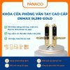 Khóa cửa phòng vân tay cao cấp Demax SL280 GOLD