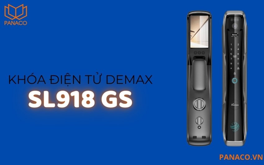 Khóa cửa thông minh Demax SL918 GS