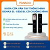 Khóa cửa vân tay Demax SL- C626 BL có chuông hình
