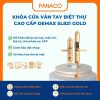 Khóa cửa vân tay biệt thự cao cấp Demax SL821 GOLD