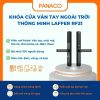 Khóa cửa vân tay ngoài trời thông minh Laffer RF21