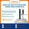 Khóa cửa vân tay ngoài trời thông minh Laffer XF19